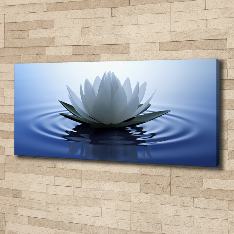 Water Lily - No Frame Print on Canvas