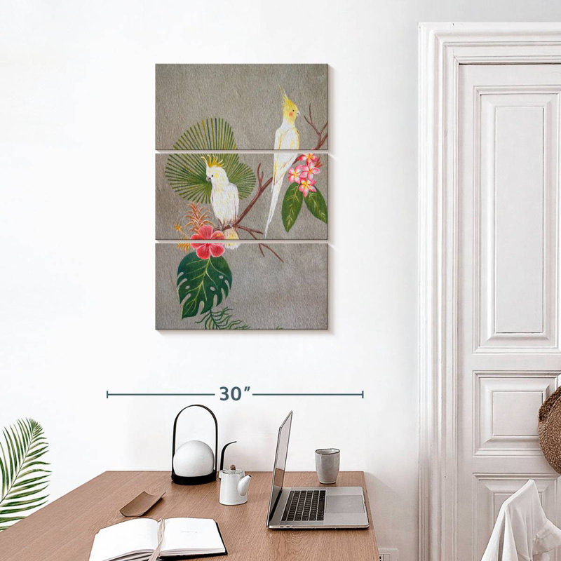 Brampt Cockatoo, 32" H x 20" W