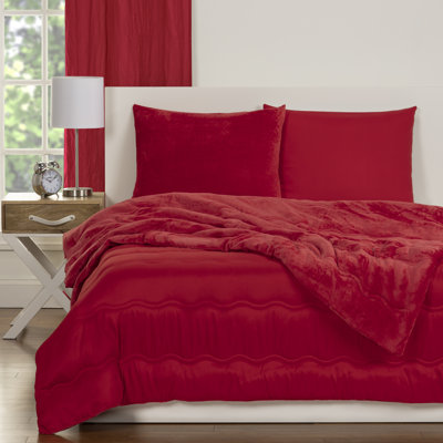Crayola Playful Plush Reversible Comforter Set
