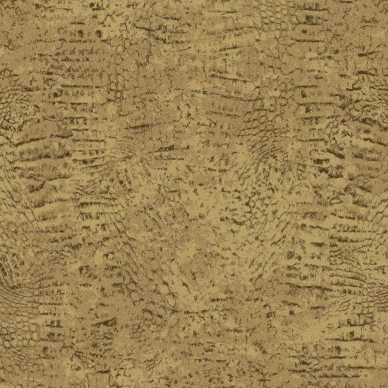 33"LX42"W Textured Wallpaper Roll, Gold Copper