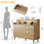 6 Drawer 120Cm W Double Dresser-814610587