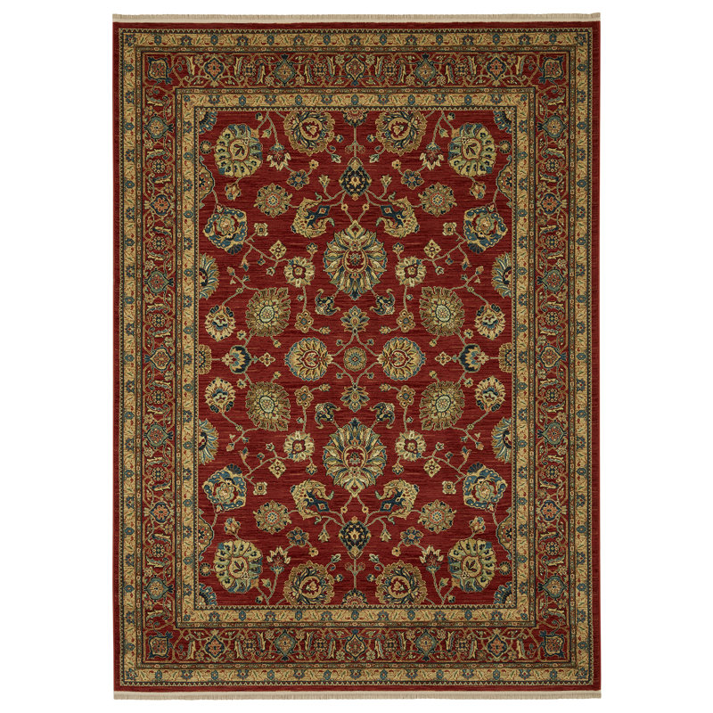 Tapis de laine rouge sultana Sovereign, Rectangle 8'7" x 12'