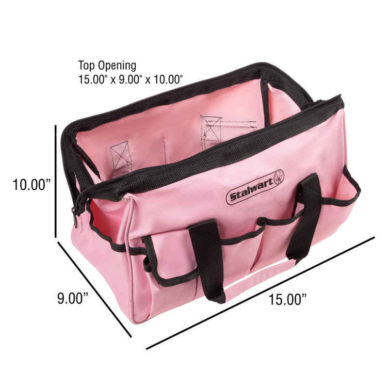 Tool Set - 123-Piece Toolkit with Carrying Bag (Pink)