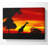 Giraffe At Dawn - Wrapped Canvas Print-1756716237