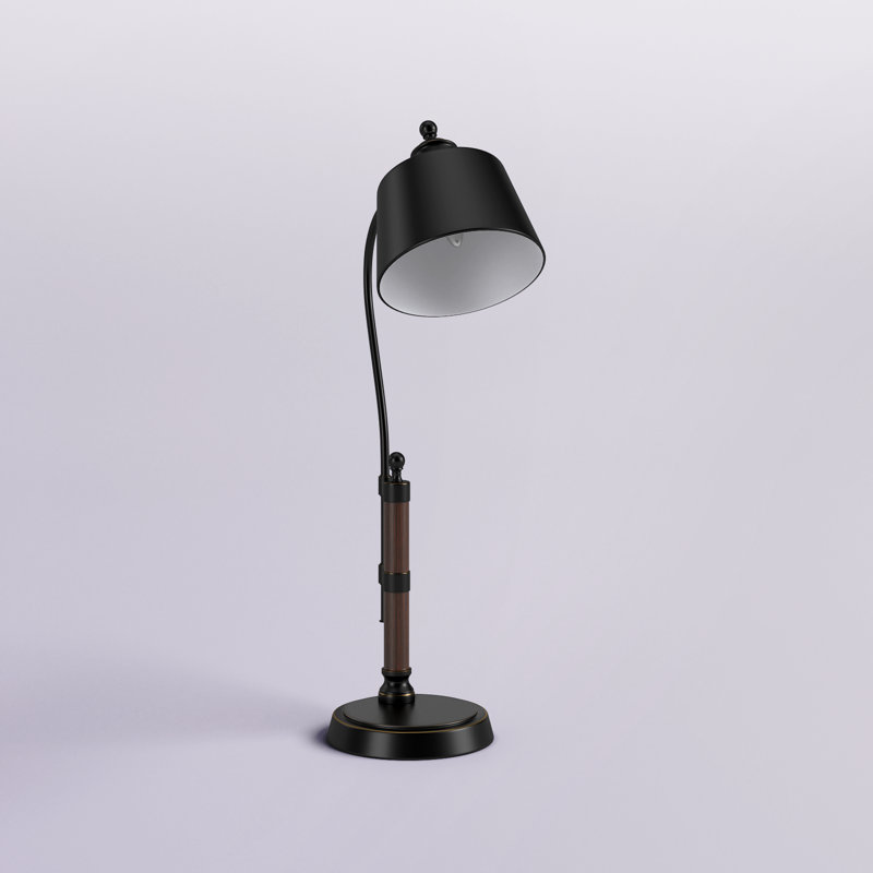 Lampe de bureau en bronze 27 po Wheatley