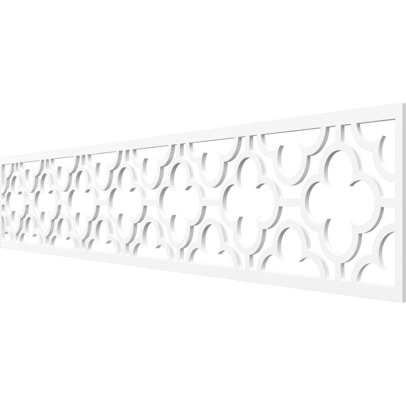 Moulure de Chicago, H 10 po x l 46,75 po x P 0,38 po, PVC de qualité architecturale