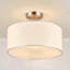 Plafonnier semi-encastré 3 lumières Yaretzi-855096656-849431522