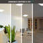 Terralyn 1 - lumière encastrée sélectionnable à DEL 2 pi x 2 pi-418232284