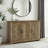 Chessani 45.7" Modern Cutout 3 Door Sideboard-116319487