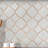 Ackland Chateau Lace Geometric 12 in. x 12 in. Polished Marble Mosaic Floor and Wall Tile