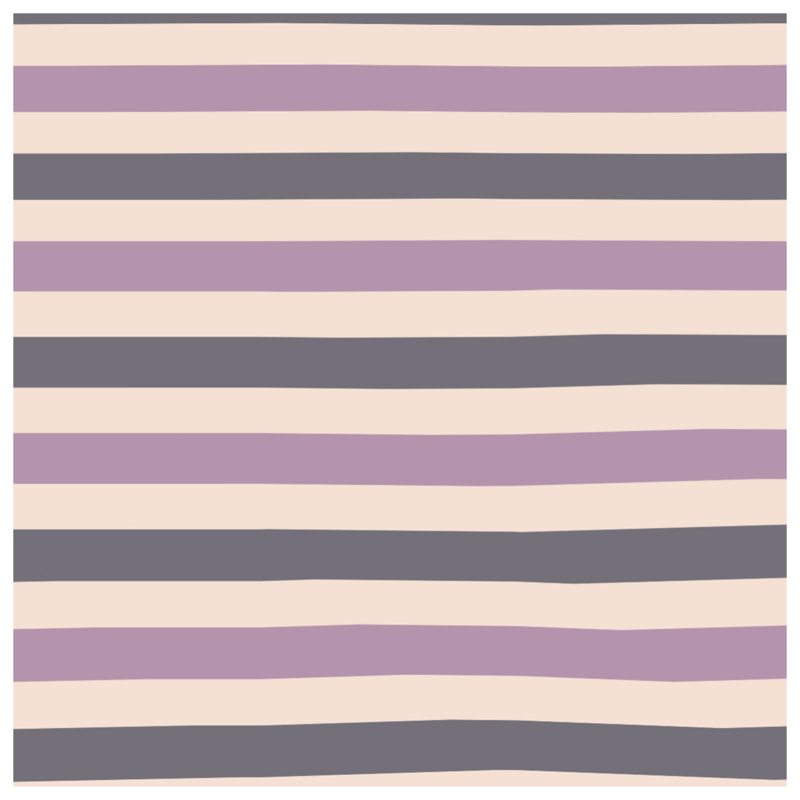 Édredon à rayures rose et gris, Twin