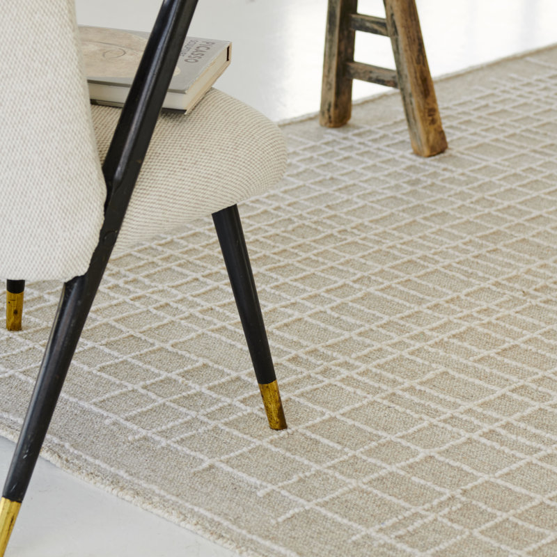 Mayenne Natural Rug, Rectangle 5'3" x 8'6"