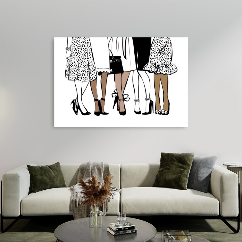 Impression sur toile de style contemporain contemporain, H 40 po x l 60 po