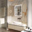 Armoire murale à miroir 32 po H 32 po x H 32 po à fixation murale-1175128831
