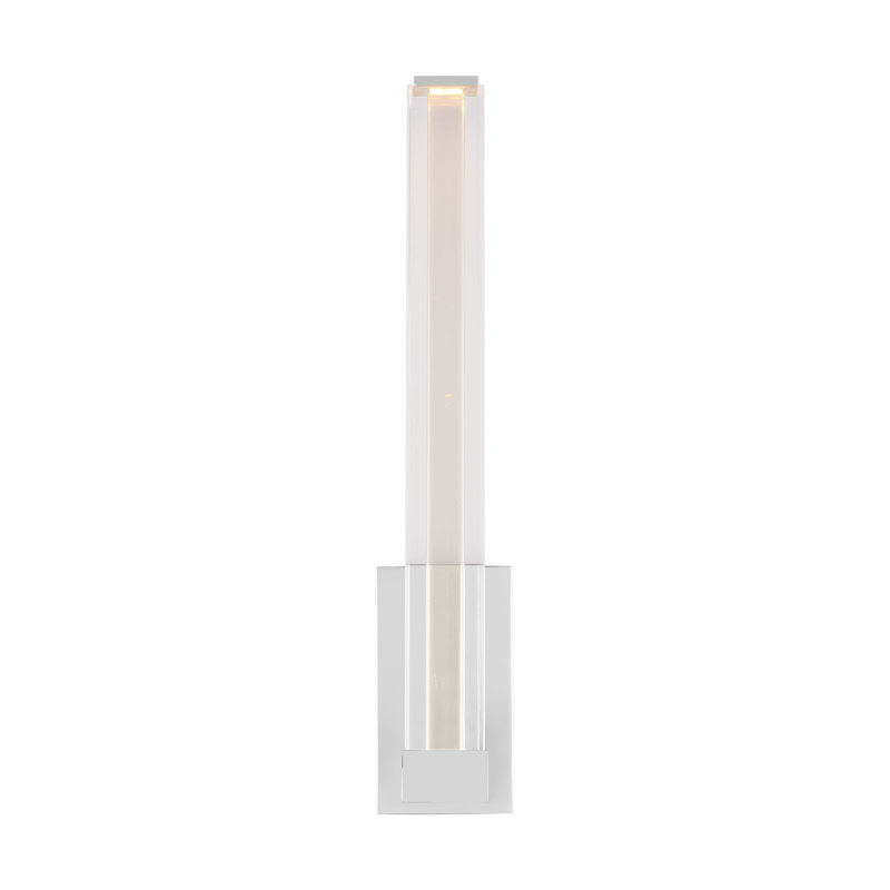 Reiya 1 - Light LED Armed Sconce, Chrome