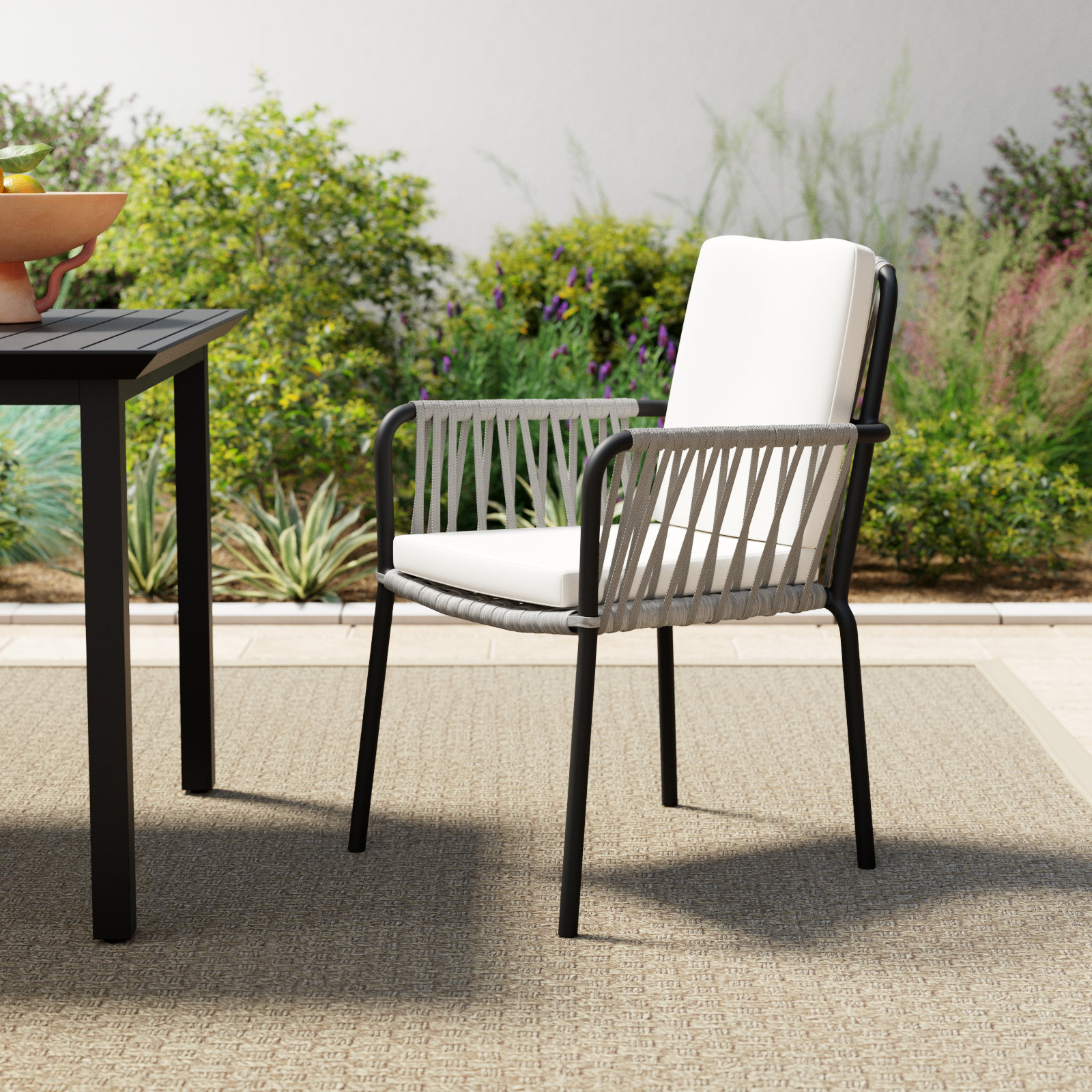 Edda Stackable Patio Armchair