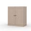 Armoire de rangement de salle de bain 32 po avec portes Shaker, 2 tiroirs et tablettes réglables Palace Imports-1016585370