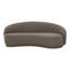 82.25" Round Arm Curved Loveseat-1314286522