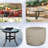 HeavyDuty Outdoor Waterproof Round Table Cover,Patio UV Resistant all weather Protection Table Cover-1361681245-1361681244