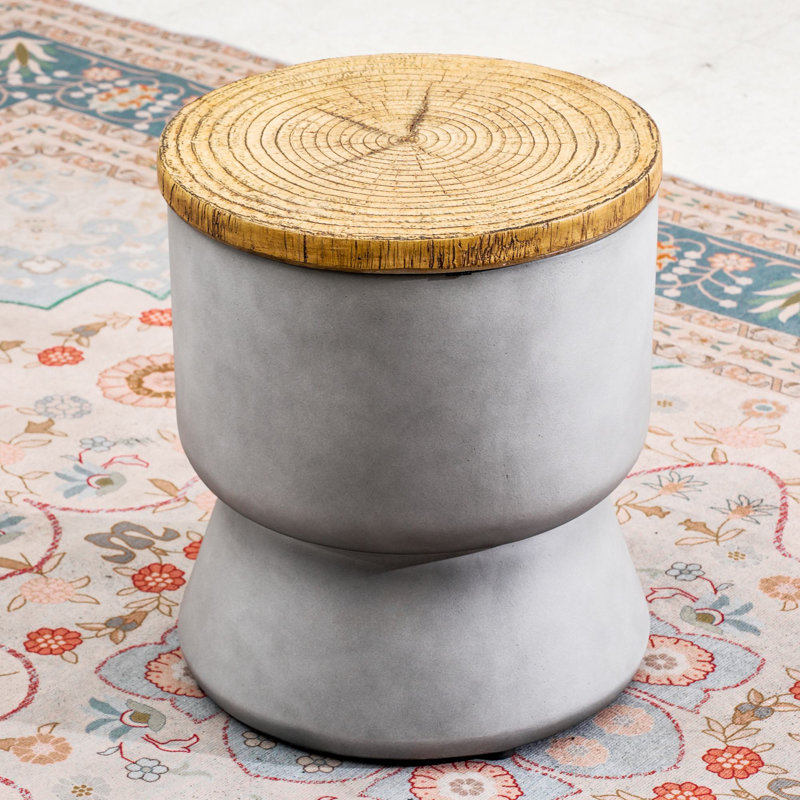 Hathersage Side Table With Ice Bucket