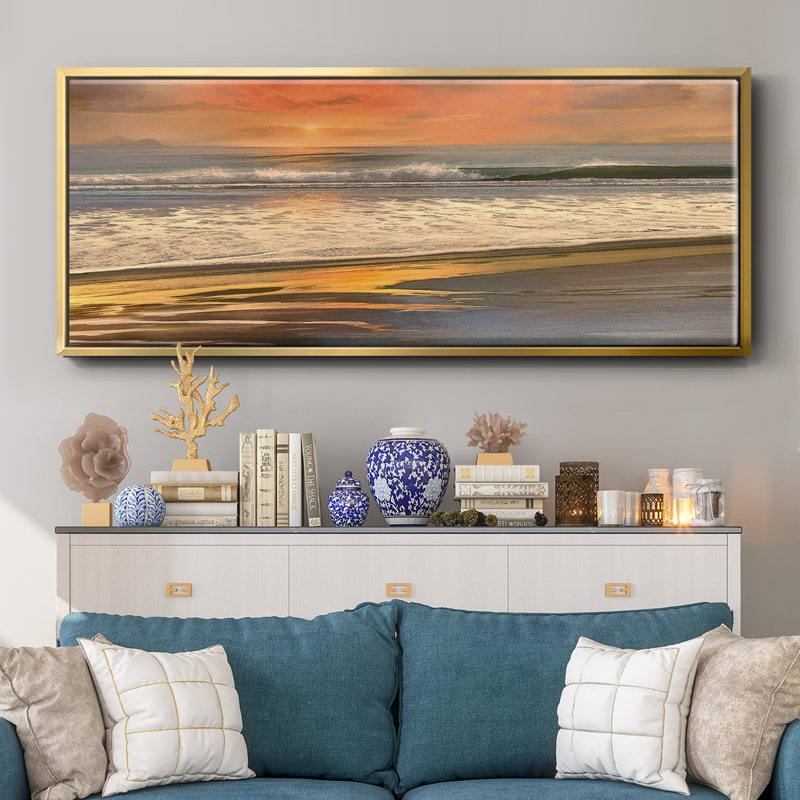Day's End- Framed Canvas