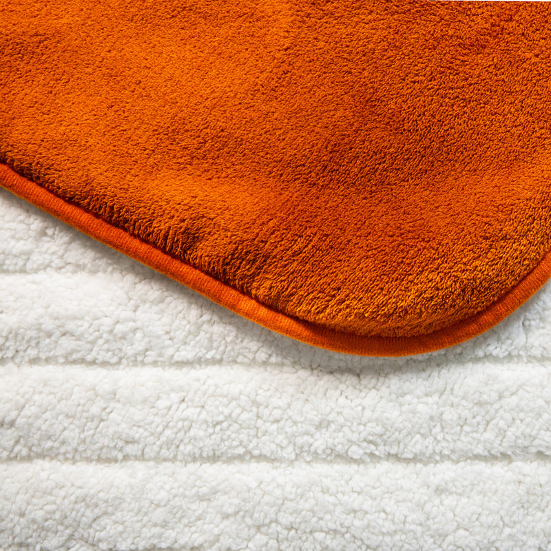Russell Hobbs Rhht1003 Heated Throw W/sherpa And Microfleece, Orange