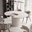 Rushad Extendable Round Dining Table-1264843225