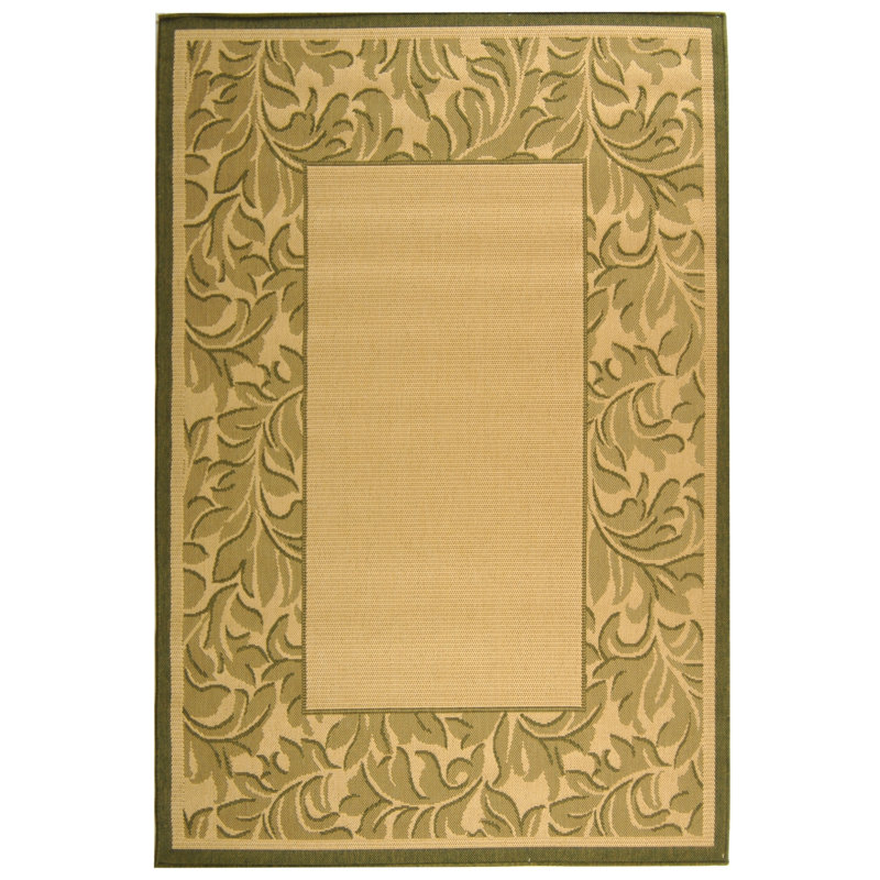 Herefordshire Performance Floral Indoor/Outdoor Area Rug, Rectangle 6'7" x 9'6"