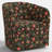Pembroke Swivel Chair In Gracie Cocoa-121672268