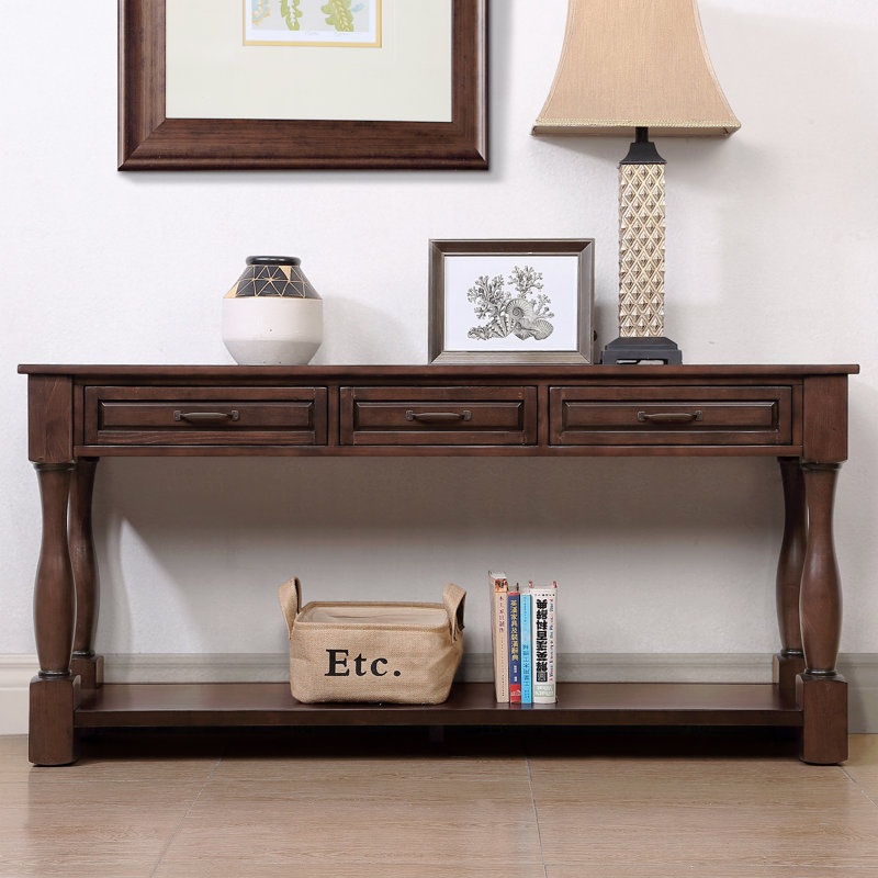 Console de 63,38 po Bastedo, Espresso
