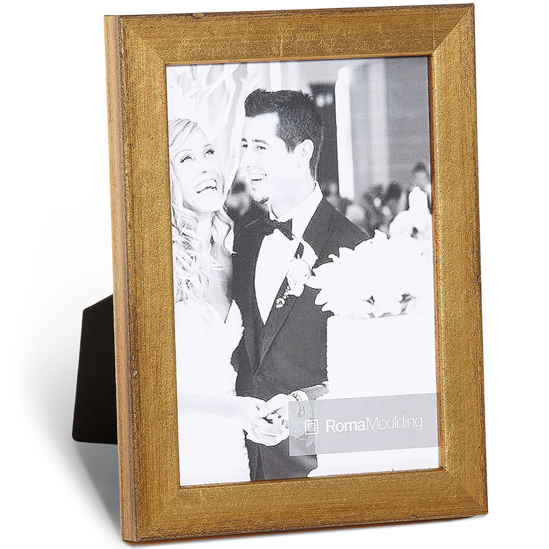 Cadre photo Palio, 5 po x 7 po, Or froid
