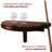 Premium Half Moon Pool Cue Wall Shelf-15280774