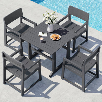 5 Piece Outdoor Dining Set
