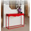 Élégante console décorative en métal à jupe festonnée à profil mince pour le salon de thé-132919083-132919084-132919085-132919086