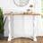 Allegan 41.7'' Solid Wood Top Console Table