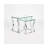 Lalma Glass Top Nesting Tables-828625887-828625886