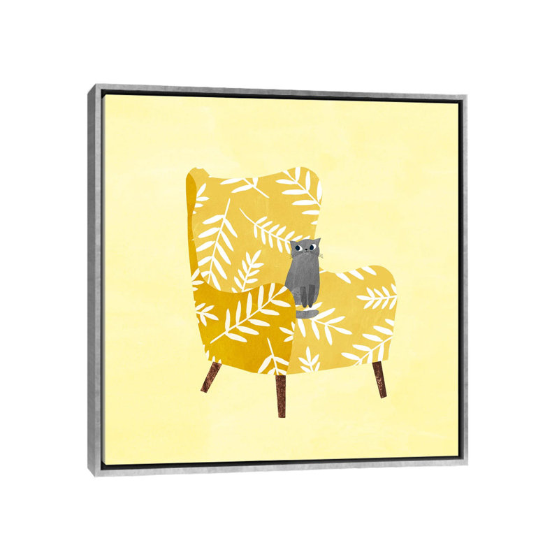 Moutarde - reproduction d'art mural, Argent argent, Reproduction encadrée sans passe-partout, H 18 po x l 18 po