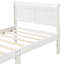 Lit plateforme avec base de lit en bois et lit-bateau