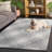 Abstract Hand Tufted Wool Abstract Rug-1550305381