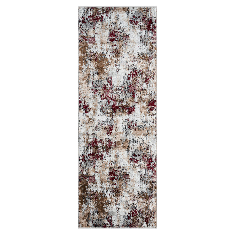Anatola Abstract Area Rug, Runner 2'8" x 7'10"