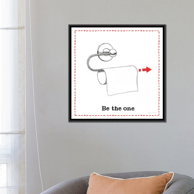 " Home Improvement IV " by Myles Sullivan, 18" H x 18" W x 1.5" D, Black Framed Canvas, No Mat
