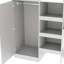 Lit mezzanine double avec tiroirs Aniella Kids-1652213796