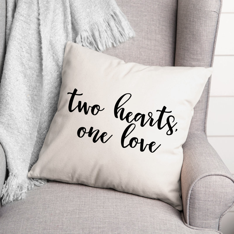 Housse et insert de coussin carré noir et blanc