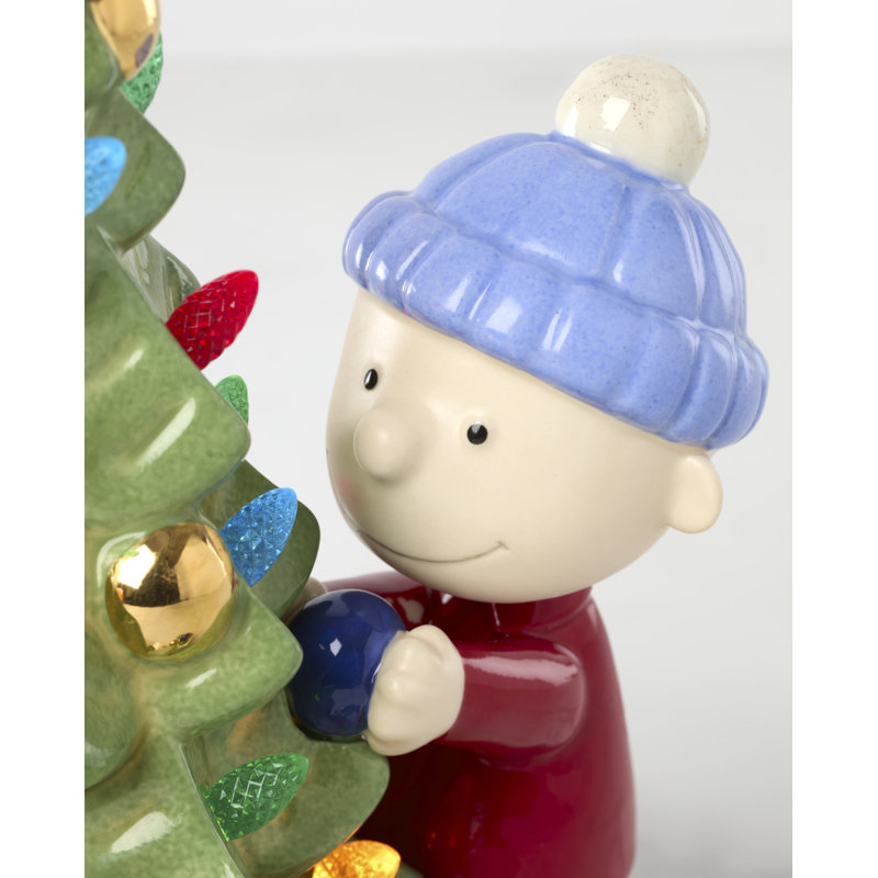 Lenox Peanuts Christmas Light-Up Figurine