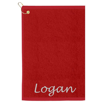 Cotton Embroidered Golf Towels Kitchen Towel