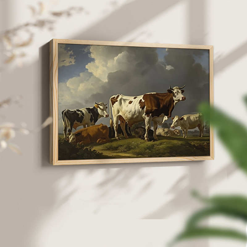 Faune - XXXIV - Reproduction encadrée - Restickable, Naturel, H 22 po x l 28 po