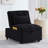 Tufted Single Pull-Out Sofa Bed with Adjustable Backrest And Pillows, Convertible Chaise Lounge-60115445