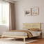 Lit plateforme en bois avec tête de lit en rotin et pieds robustes en bois-1140437408-1140437422