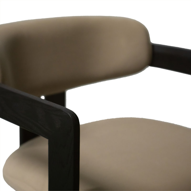 Rive Dining Chair With Velvet Upholstery