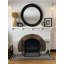 Monroe Corner Calacatta And Black Jade 8X8 Marble Mosaic Tile